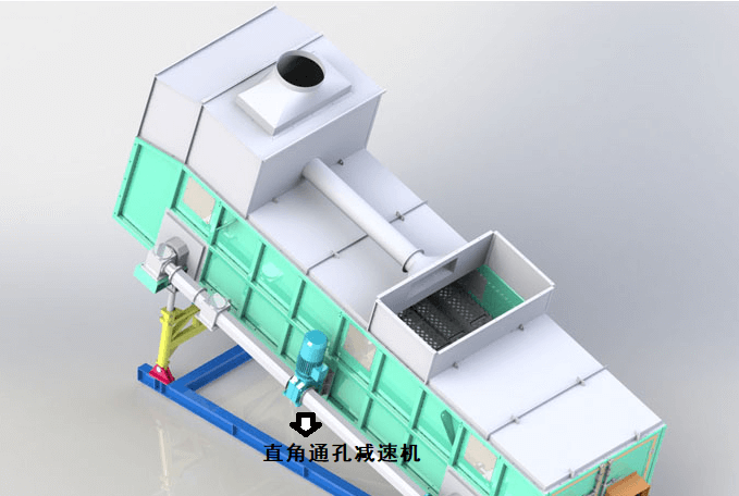 邁傳直角通孔減速機(jī)在物質(zhì)比重分篩機(jī)上使用.png